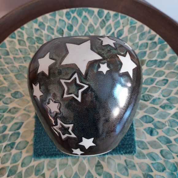 Handmade ceramic vase - Picture 3 of 4